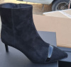 Ботильоны  MYSET  черный  кожа Z-100815 фото в интернет-магазине | Omadey.ru