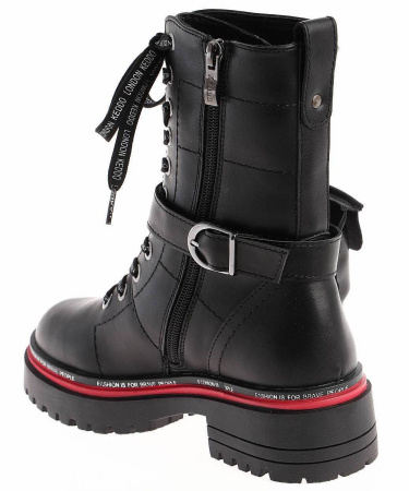 Ботинки  Keddo  черный  кожа искусств. Z-100842 фото в интернет-магазине | Omadey.ru