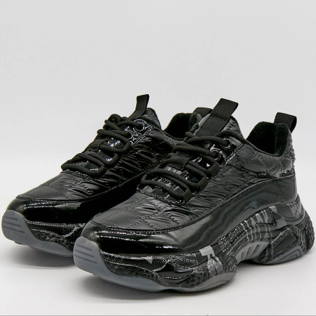 Кроссовки  Madella  черный  текстиль Z-100933 фото в интернет-магазине | Omadey.ru