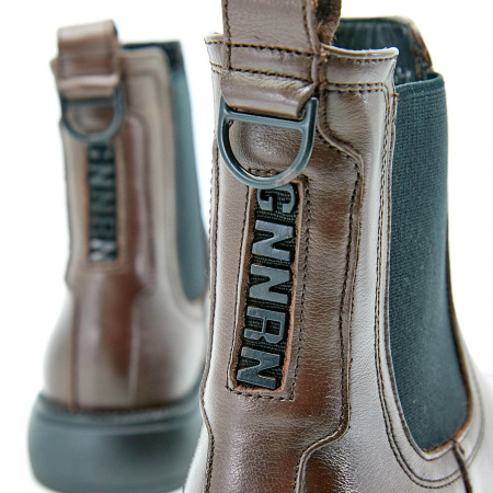 Ботинки  Madella  коричневый  кожа Z-100531 фото в интернет-магазине | Omadey.ru