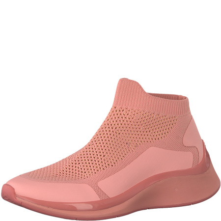 Слипоны  Tamaris  коралловый  текстиль F-7376 фото в интернет-магазине | Omadey.ru