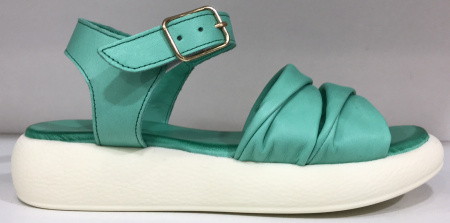 Сандалии  Rovigo  мятный  кожа F-80917 фото в интернет-магазине | Omadey.ru