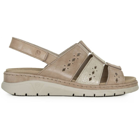 Сандалии  Suave  бежевый  кожа  F-401273 фото в интернет-магазине | Omadey.ru