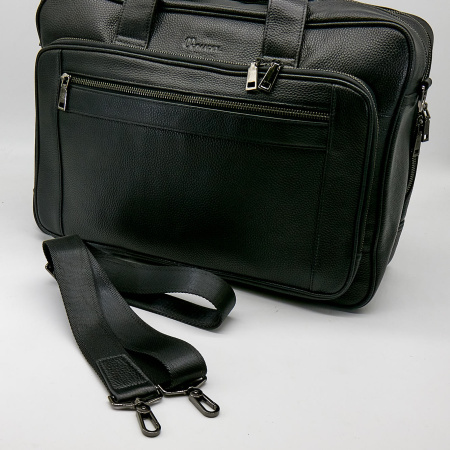 Сумка  Omadey  черный  кожа c11147-black фото в интернет-магазине | Omadey.ru