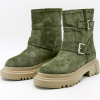 Ботинки  Dakkem  хаки  нубук Z-100400 фото в интернет-магазине | Omadey.ru