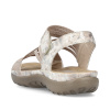 Босоножки  Rieker  бежевый  кожа искусств./текстиль F-400593 фото в интернет-магазине | Omadey.ru