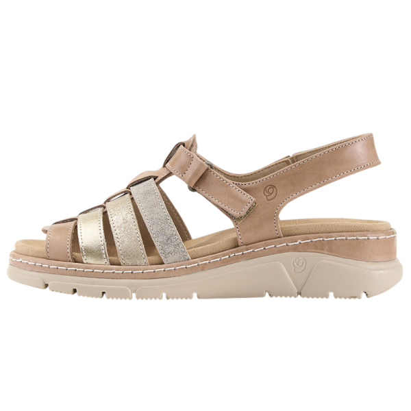 Фото Сандалии  Suave  бежевый  кожа  F-401266