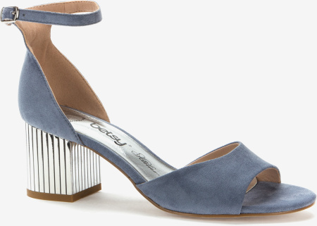 Босоножки  Betsy  голубой  замша искусств. F-80694 фото в интернет-магазине | Omadey.ru