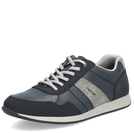 Кроссовки  Rieker  синий  кожа/кожа искусств. F-300219 фото в интернет-магазине | Omadey.ru