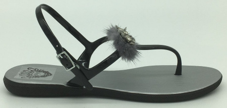 Сандалии  MonAmi  черный  поливинилхлорид F-70914 фото в интернет-магазине | Omadey.ru