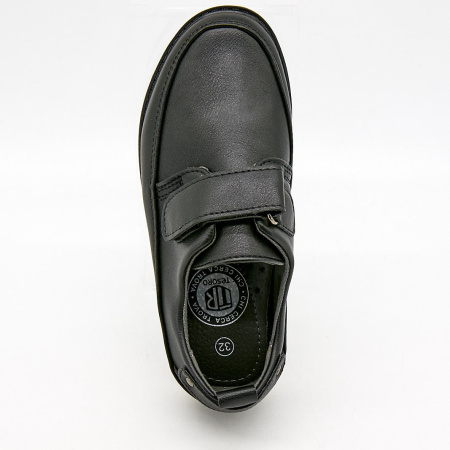 Туфли  Tesoro  черный  кожа искусств. Z-100016 фото в интернет-магазине | Omadey.ru