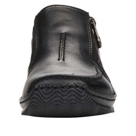 Мокасины  Rieker  черный  кожа/кожа искусств. F-400018 фото в интернет-магазине | Omadey.ru