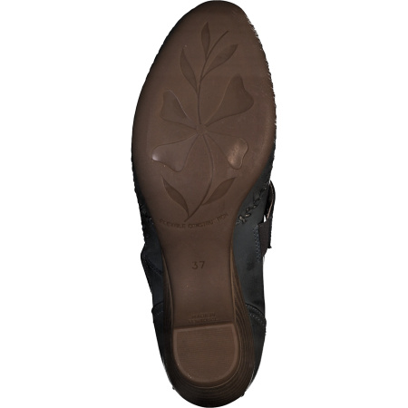 Туфли  Jana  синий  кожа F-80814 фото в интернет-магазине | Omadey.ru