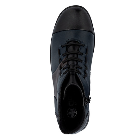 Ботинки  Rieker  синий  кожа/кожа искусств. Z-400868 фото в интернет-магазине | Omadey.ru