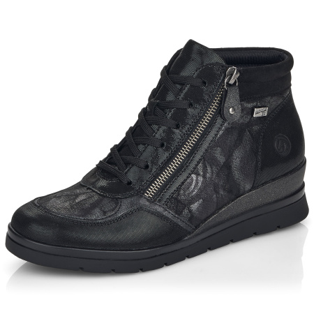 Ботинки  Rieker  черный  кожа/кожа искусств./текстиль Z-100597 фото в интернет-магазине | Omadey.ru