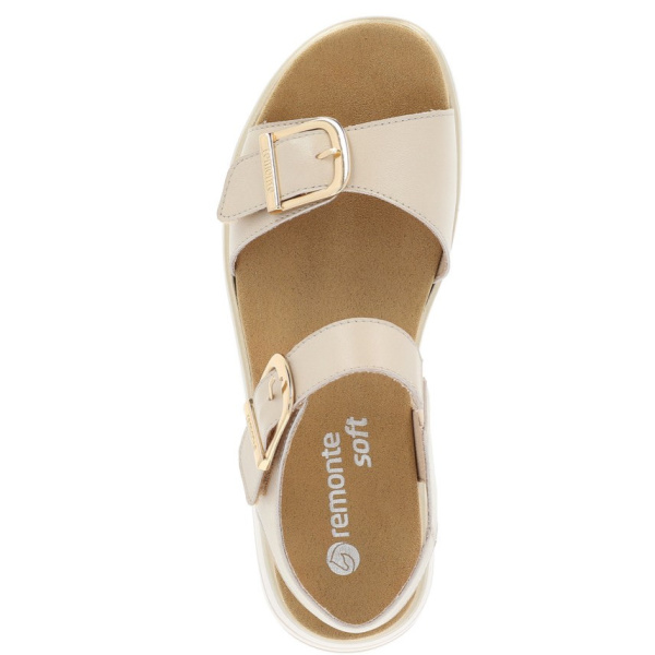 Фото Босоножки  Remonte  белый  кожа F-400152