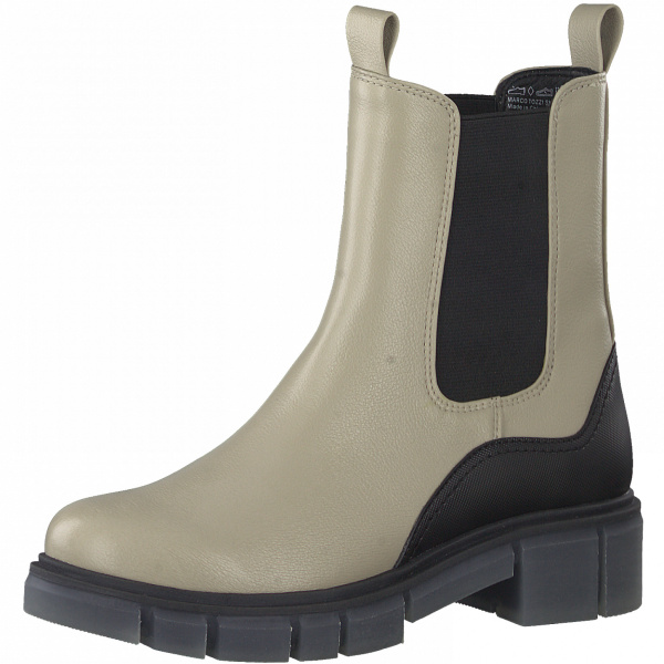 Фото Ботинки  Marco Tozzi  бежевый  кожа искусств. Z-100930