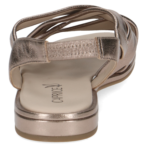 Фото Босоножки Caprice коричневый кожа F-400947