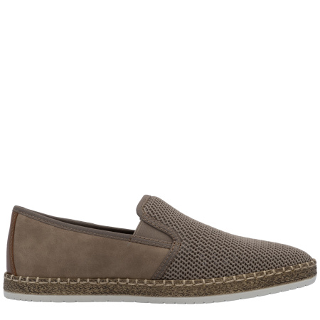 Слипоны  Rieker  бежевый  кожа искусств./текстиль F-400268 фото в интернет-магазине | Omadey.ru