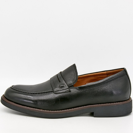 Мокасины  Pavi  черный  кожа Z-100745 фото в интернет-магазине | Omadey.ru