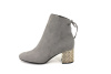 Полусапоги  Tamaris  серый  текстиль Z-8017 фото в интернет-магазине | Omadey.ru