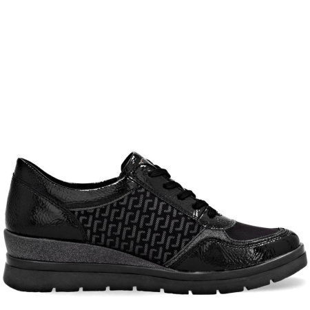 Туфли  Remonte  черный  кожа искусств./текстиль Z-400839 фото в интернет-магазине | Omadey.ru