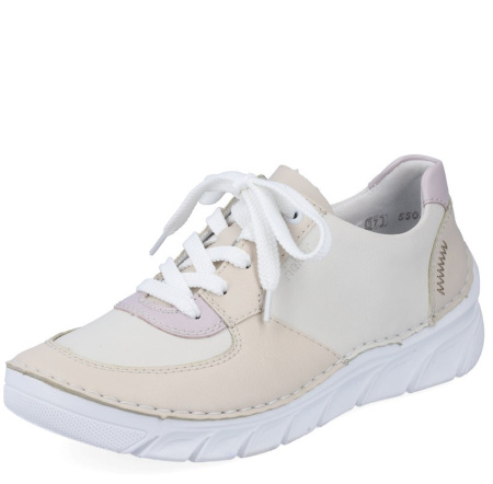 Кроссовки  Rieker  бежевый  кожа/кожа искусств. F-200041 фото в интернет-магазине | Omadey.ru