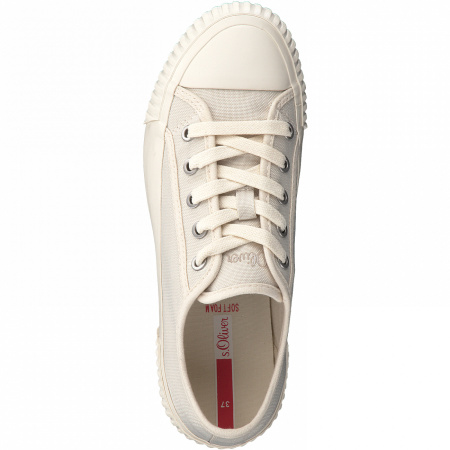 Кеды  S.Oliver  бежевый  текстиль F-90313 фото в интернет-магазине | Omadey.ru