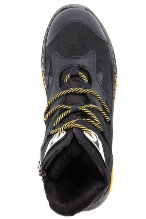 Ботинки  Keddo  синий  нубук искуств. Z-100731 фото в интернет-магазине | Omadey.ru