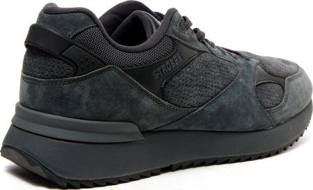 Кроссовки  Strobbs  серый  замша/текстиль/микрофибра Z-400477 фото в интернет-магазине | Omadey.ru
