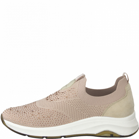 Слипоны  Jana  розовый  текстиль F-100283 фото в интернет-магазине | Omadey.ru