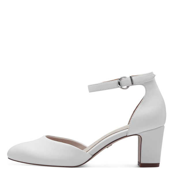 Фото Босоножки  Tamaris  белый  кожа F-400620