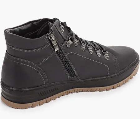 Ботинки  Keddo  черный  кожа искусств. Z-8987 фото в интернет-магазине | Omadey.ru