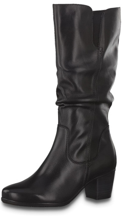 Сапоги  Jana  черный  кожа Z-90582 фото в интернет-магазине | Omadey.ru