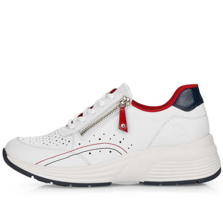 Кроссовки  Remonte  белый  кожа/кожа искусств. F-100110 фото в интернет-магазине | Omadey.ru