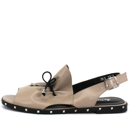 Сандалии  Dakkem  бежевый  кожа F-7167 фото в интернет-магазине | Omadey.ru