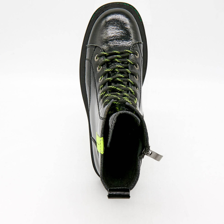 Ботинки  Bonavi  черный  кожа Z-100421 фото в интернет-магазине | Omadey.ru