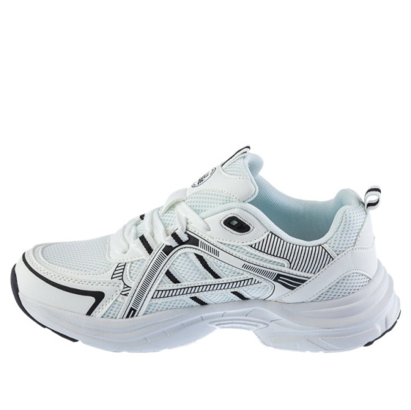 Фото Кроссовки  Baden  белый  кожа искусств. F-400985