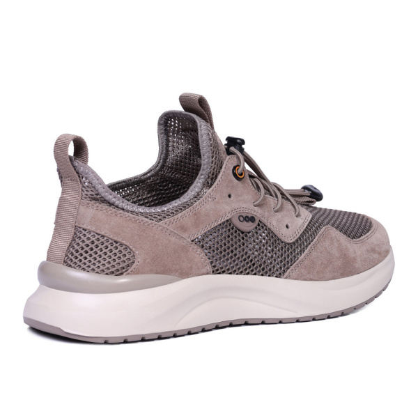 Фото Кроссовки  Strobbs  коричневый замша/текстиль F-400953 мужские