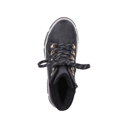 Ботинки  Rieker  черный  кожа искусств./текстиль Z-100871 фото в интернет-магазине | Omadey.ru