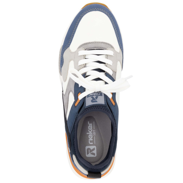 Фото Кроссовки  Rieker-Sport  разноцветный  кожа/кожа искусств. F-400228 мужские Фото Кроссовки  Rieker-Sport  разноцветный  кожа/кожа искусств. F-400228 мужские