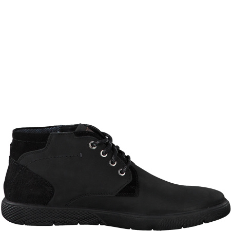 Ботинки  S.Oliver  черный  кожа Z-90270 фото в интернет-магазине | Omadey.ru