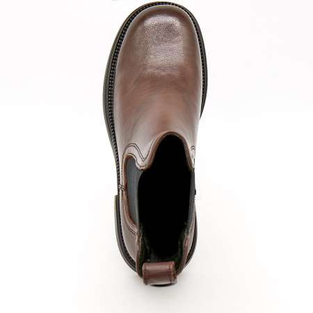 Ботинки  Madella  коричневый  кожа Z-100531 фото в интернет-магазине | Omadey.ru