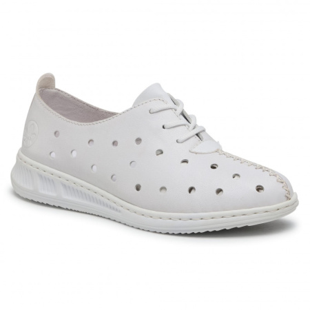 Туфли летние  Rieker  белый  кожа F-91302 фото в интернет-магазине | Omadey.ru Туфли летние  Rieker  белый  кожа F-91302 фото в интернет-магазине | Omadey.ru