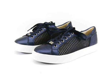 Кеды  Caprice  синий  кожа F-80178 фото в интернет-магазине | Omadey.ru