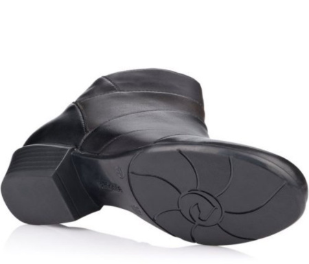 Ботинки  Remonte  черный  кожа/кожа искусств. Z-89142 фото в интернет-магазине | Omadey.ru