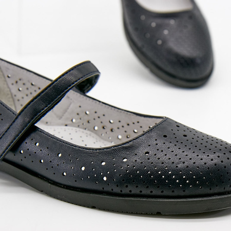 Туфли  Betsy  синий  кожа искусств. Z-100036 фото в интернет-магазине | Omadey.ru