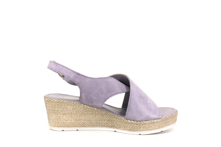 Босоножки  Marco Tozzi  фиолетовый  кожа F-7909 фото в интернет-магазине | Omadey.ru