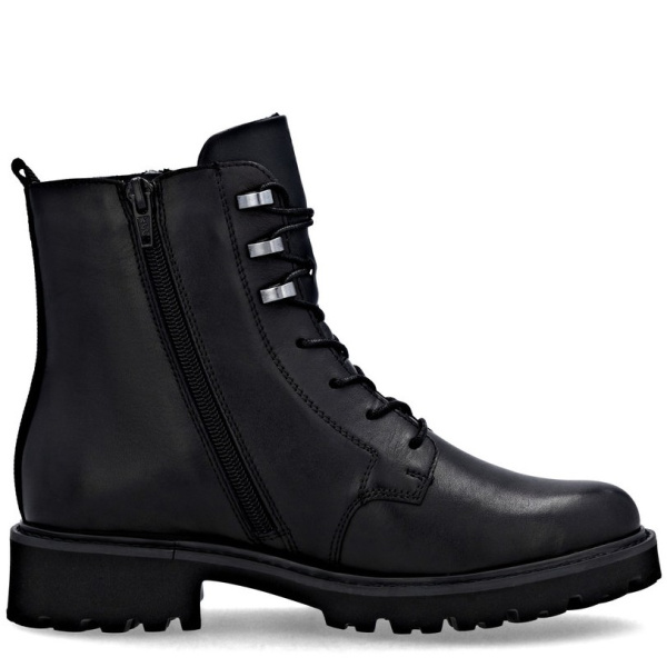 Фото Ботинки  Remonte  черный  кожа/кожа искусств. Z-400838