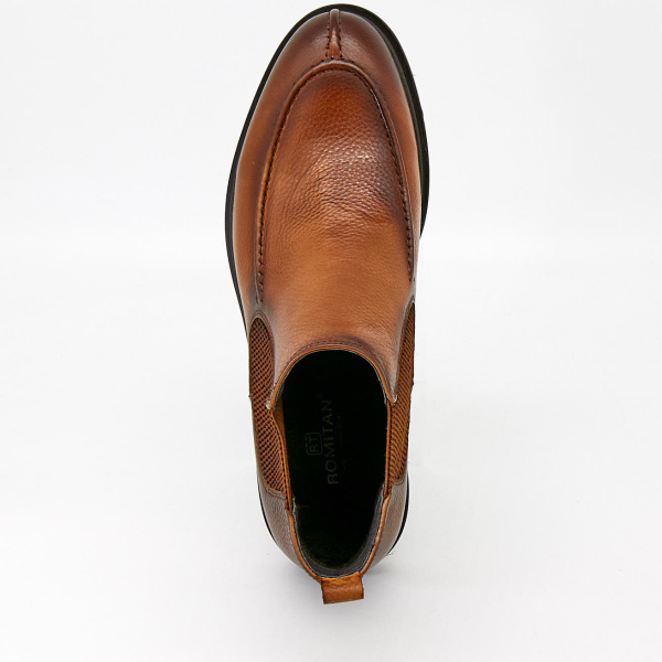Фото Ботинки  Romitan  коричневый  кожа Z-90462